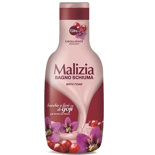 Malizia Bath foam płyn do kąpieli jagody goji i kwiaty 1000ml Malizia