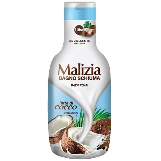 Malizia Bath foam płyn do kąpieli kokos 1000ml Malizia