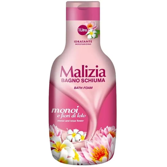 Malizia Bath foam płyn do kąpieli monoi i kwiat lotosu 1000ml Malizia