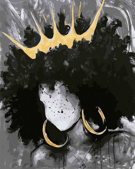 Malowanie po numerach 40x50 Afrykańska piękna dziewczyna Twoje Hobby