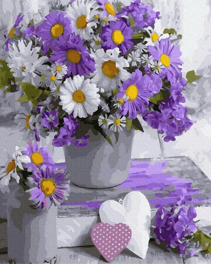 Malowanie po numerach, 40x50 cm - Bukiet kwiatów Varmacon
