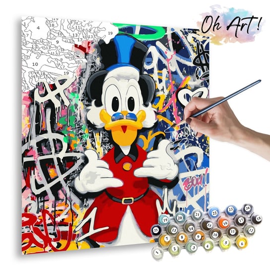 Malowanie Po Numerach, 40X50 Cm - Mr Duck / Oh-Art Oh Art!