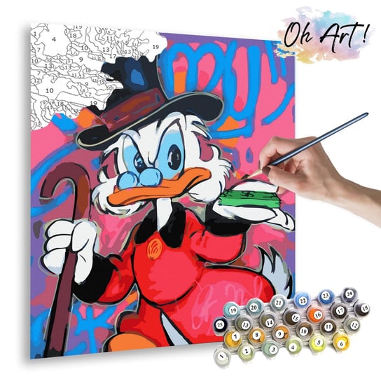Malowanie Po Numerach, 40X50 Cm - Rich Duck / Oh-Art Oh Art!