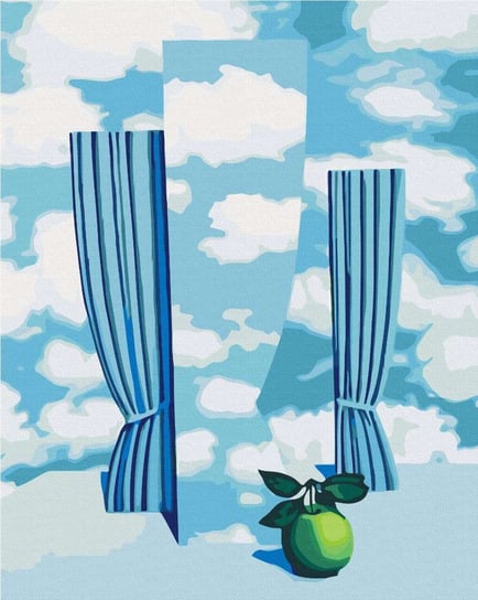 Malowanie po numerach 40x50 René Magritte Niebo Twoje Hobby