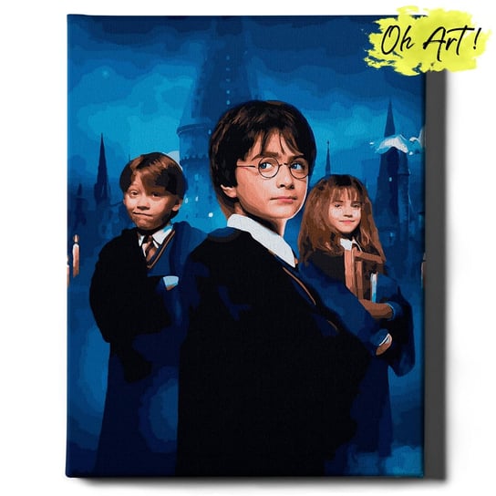 Malowanie Po Numerach 40X50Cm Harry Potter – Kreatywne Obrazy Do Malowania Po Numerach Z Rama Filmy – Oh Art! Oh Art!
