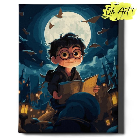 Malowanie Po Numerach 40x50cm Harry Potter – Obraz do Malowania po numerach Dla Dzieci – Oh Art! Oh Art!