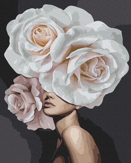 Malowanie po numerach 40x50cm "Kwiaty w myślach" / Twoje Hobby Twoje Hobby