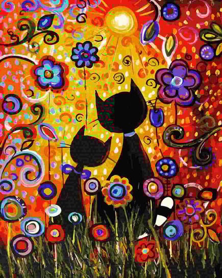 Malowanie Po Numerach 40X50cm Magia Kolorów Twoje Hobby