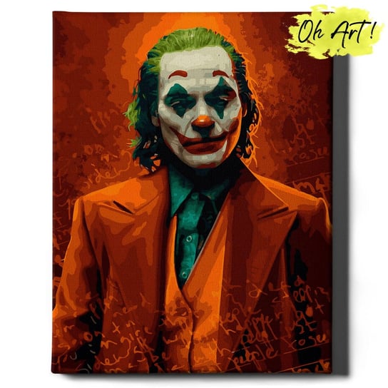 Malowanie Po Numerach 40x50cm Życie Jokera – Kreatywne Obrazy do Malowania po numerach z Rama Filmy – Oh Art! Oh Art!