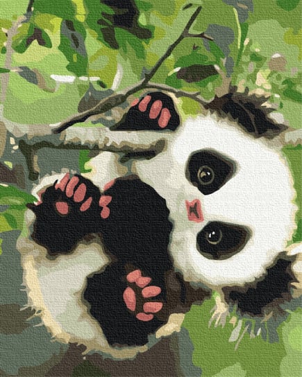 Malowanie Po Numerach Artimento - Rozbawiona Panda Artimento