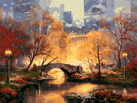 Malowanie po numerach, Central Park, 30x40 cm hobby-maniak