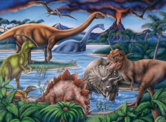Malowanie po numerach Dinozaury 40 x 50 6174 Tony