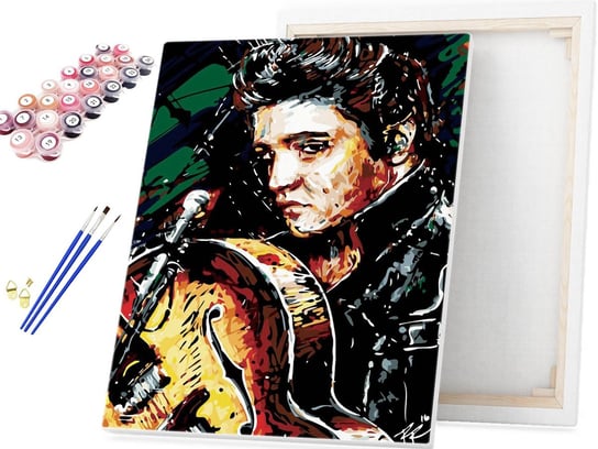Malowanie po Numerach Elvis Presley Portret Króla / beliart beliart