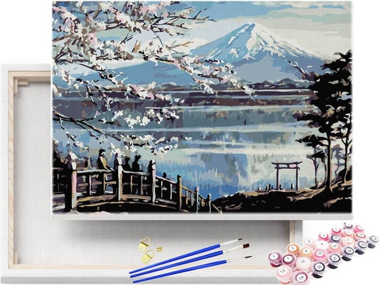 Malowanie po Numerach Góra Fudżi W Japonii / beliart beliart