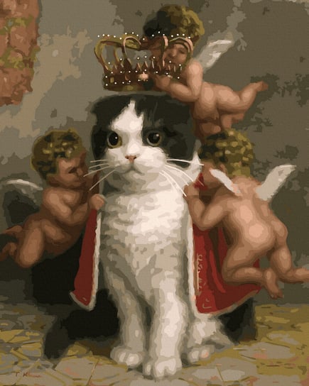 Malowanie Po Numerach Kot Królewski Twoje Hobby