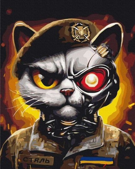 malowanie po numerach kot sił zbrojnych ukrainy Twoje Hobby