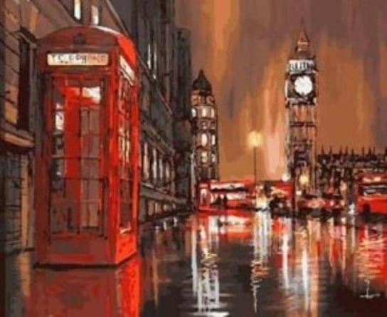 Malowanie po numerach Londyn nocą 40 x 50 5674 (31445) Norimpex