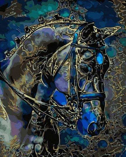 Malowanie Po Numerach Metalowy Koń Twoje Hobby