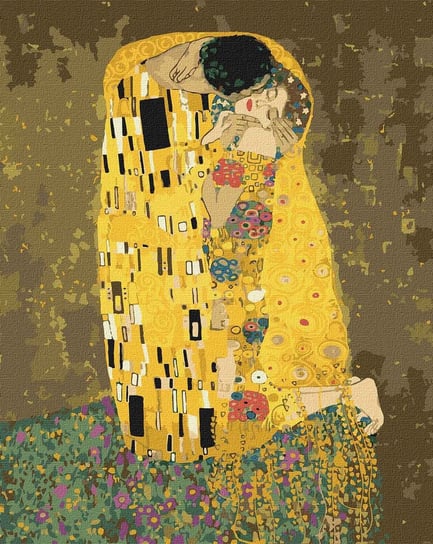 Malowanie po numerach. "Pocałunek 2, Gustav Klimt" 40х50cm Ideyka