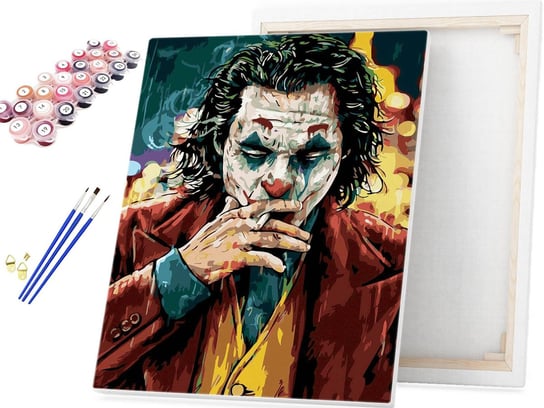 Malowanie po Numerach Portret Jokera Bohater Filmu / beliart beliart