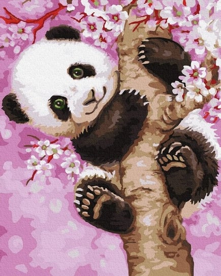 Malowanie Po Numerach Śliczna Panda Twoje Hobby