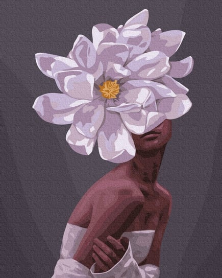 Malowanie po numerach, W ramionach kwiatów 40x50 Twoje Hobby
