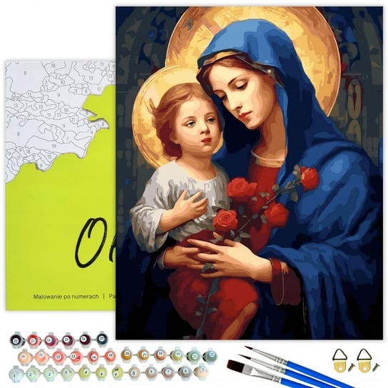 MALOWANIE PO NUMERACH Z RAMĄ Obrazy Do Malowania po numerach Religia Oh Art Oh Art!