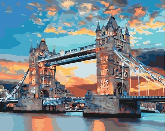 Malowanie po numerach zestaw Artimento 40x50 na blejtramie, Londyński most Artimento