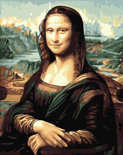 Malowanie po numerach zestaw Artimento 40x50 na blejtramie, Mona Lisa, Leonardo da Vinci Artimento