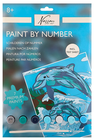 Malowanie Po Numerkach 33,5X23,8Cm – Delfin Grafix
