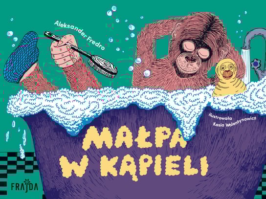 Małpa w kąpieli Fredro Aleksander