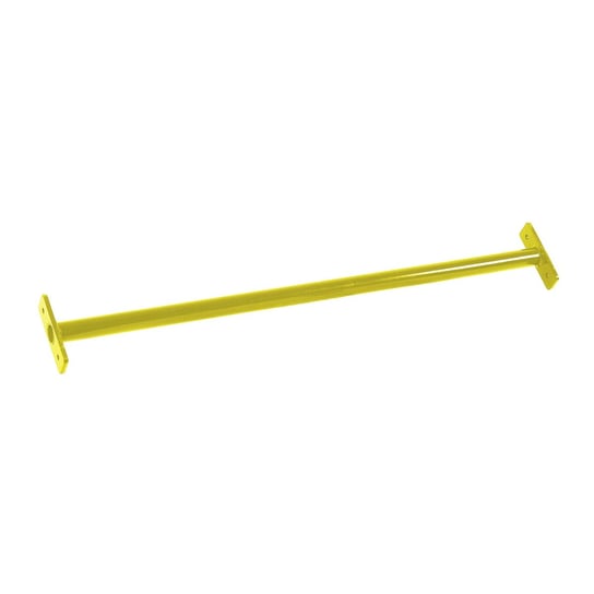 Małpiszon, metalowy drążek 125 cm - żółty Inna marka