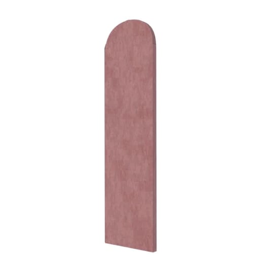 Małpiszon, panel ścienny tapicerowany 30x115 cm - różowy Małpiszon