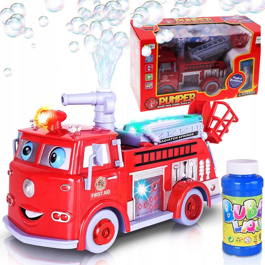 MalPlay, auta edek wóz strażacki puszcza bańki mydlane MalPlay