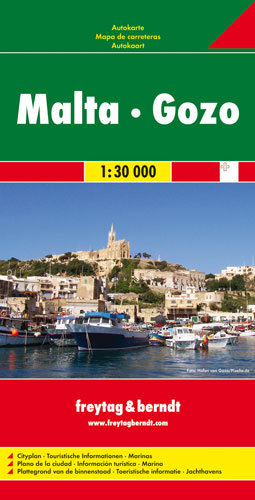 Malta Gozo. Mapa 1:30 000 Opracowanie zbiorowe