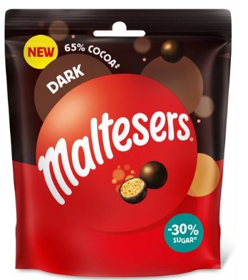 Maltesers- Dark chocolate 65% cocoa Ciemne musujące czekoladki 163g Inna marka