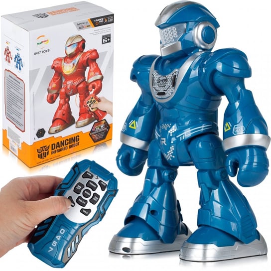 MalTrack, Tańczący Robot Zdalnie Sterowany Pilotem Niebieski MalPlay