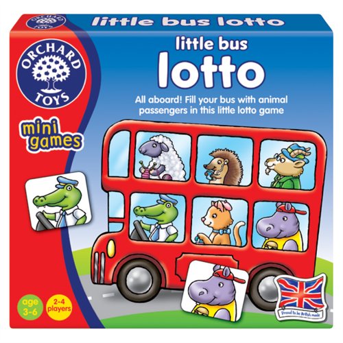 Mały Autobus - Lotto gra dla dzieci wersja English Bigjigs