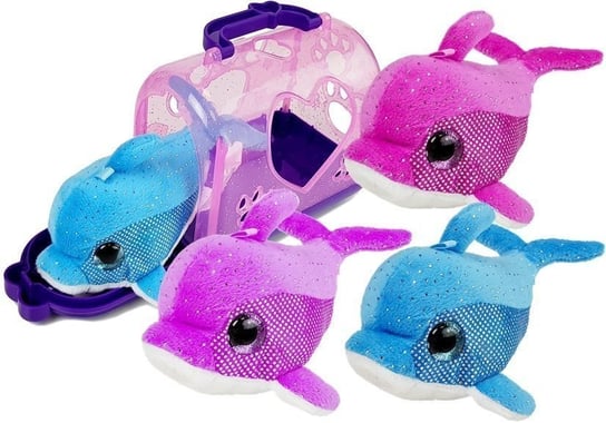 Mały Delfin z Transporterem Maskotka Lean Toys