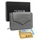 Mały portfel damski skórzany RFID stop Cavaldi® 4U CAVALDI
