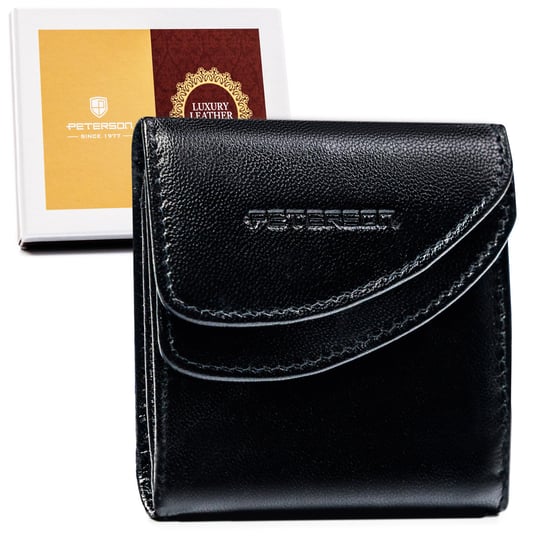 Mały skórzany portfel damski portmonetka — Peterson Peterson