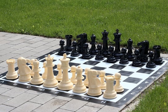 Mały Zestaw Do Szachów i Warcabów Plenerowych Sunrise Chess & Games Sunrise Chess & Games