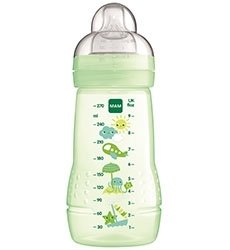 MAM, Baby Bottle, Butelka, 270 ml, 2m+, Zielona MAM