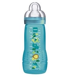 MAM, Baby Bottle, Butelka Jungle, 330 ml, 4m+ MAM