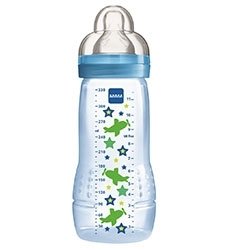 MAM, Baby Bottle, Butelka Pattern, 330 ml, 4m+ MAM