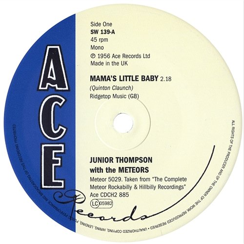 Mama's Little Baby/Raw Deal Junior Thompson With The Meteors