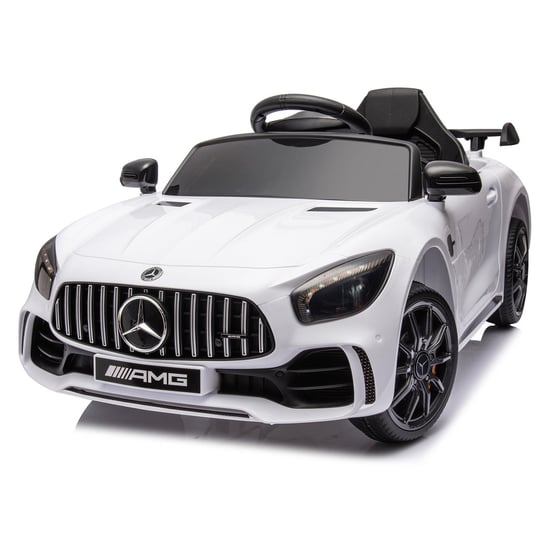 Mamido Dziecięce Auto Na Akumulator Mercedes Amg Gt R Pro Biały Inne