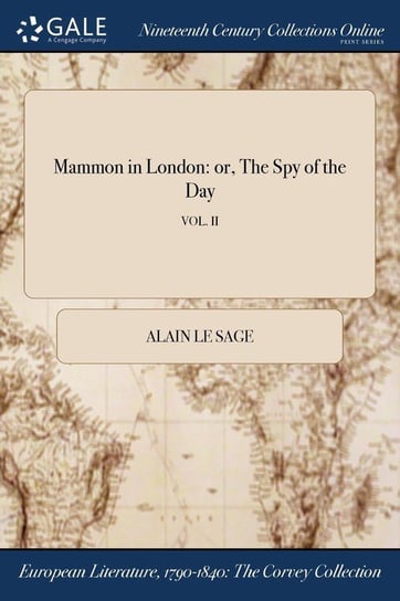 Mammon in London Le Sage Alain