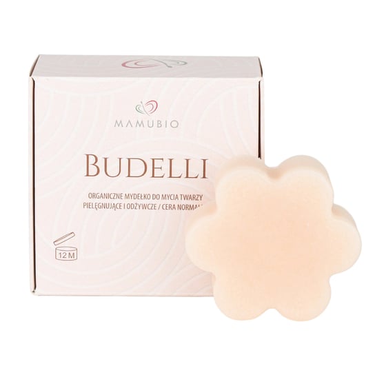 Mamubio, Organiczne Mydełko Do Twarzy "Budelli" Pielęgnująco-odżywcze Mamubio