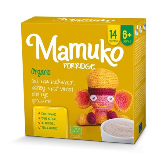 Mamuko, Organiczna kaszka, 6m+ Mamuko